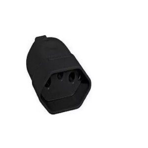PLUG. ILUMI FEMEA PR.CABO 2P+T 10A