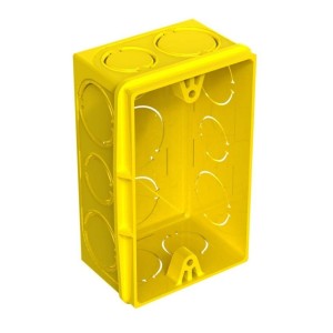 CAIXA PVC 4/2 AMARELA TIGRE