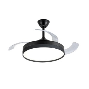 VENTIL. TETO RETRATIL.28W 3/4/6K PRETO